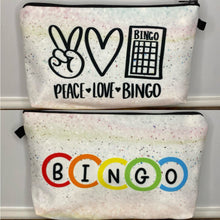 Load image into Gallery viewer, Pouch - Bingo, Peace Love Bingo
