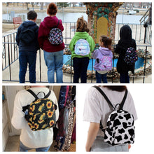 Load image into Gallery viewer, Mini Backpack - Baseball Animal Print
