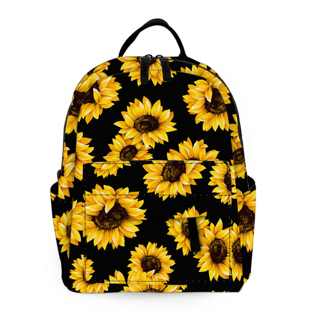 Mini Backpack - Larger Sunflower