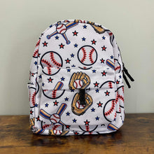 Load image into Gallery viewer, Mini Backpack - Baseball Bats
