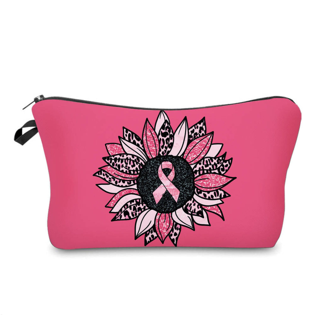 Pouch - BCA Ribbon Sunflower on Pink